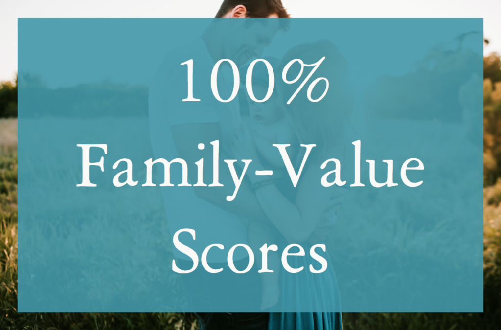 100% Family-Value Scores