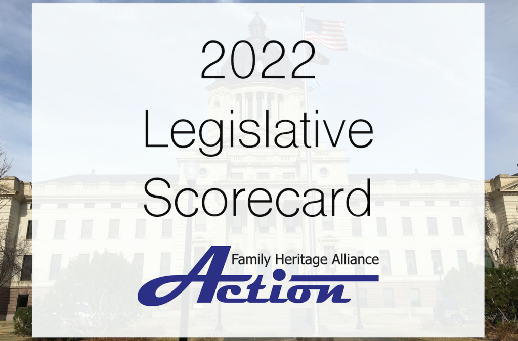 2022 Legislative Scorecard