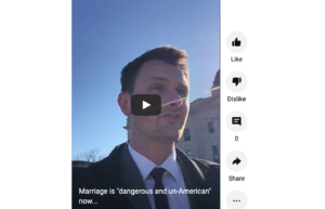 Marriage is Dangerous and Un-American now…